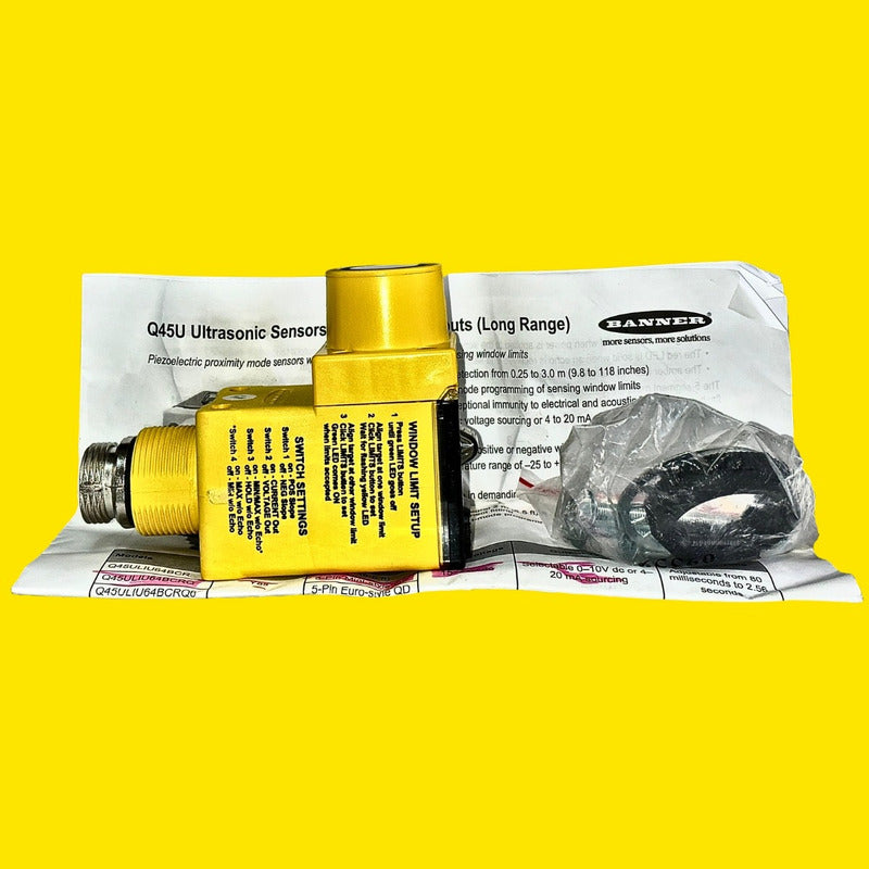 Banner Q45uliu64bcrq Sensor Ultrasonico (47557)