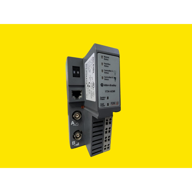 Allen-bradley 1734-acnr Point I/o 24v Dc Controlnet Adapter