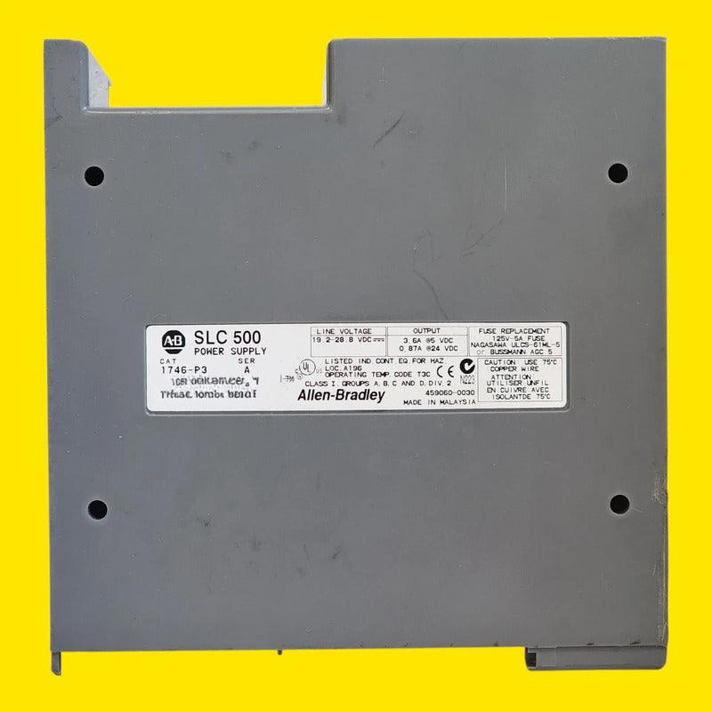 Allen-bradley 1746-p3 Fuente De Alimentación Slc 500 24vdc