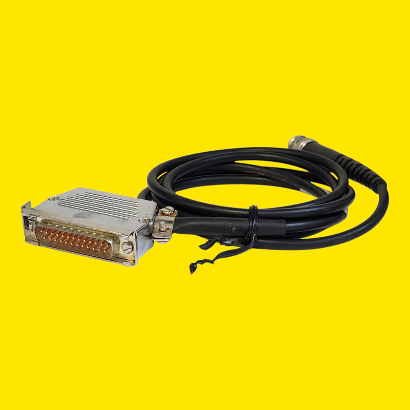 Skf Cmss50079-ce Cable Microlog Bnc A Db25 Analizador Negro
