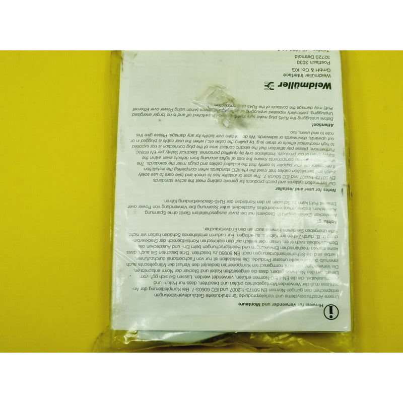 Weidmuller Ie-xm-rj45-idc