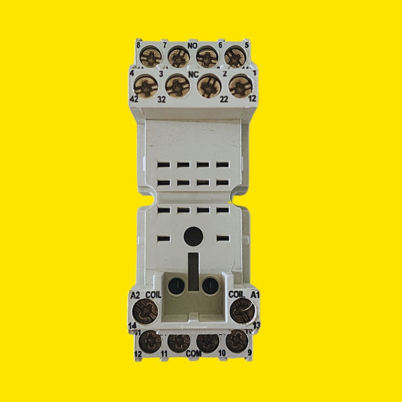 Base Abb Crm4ss 14 Pines Relay Socket Din 7 A 250 V