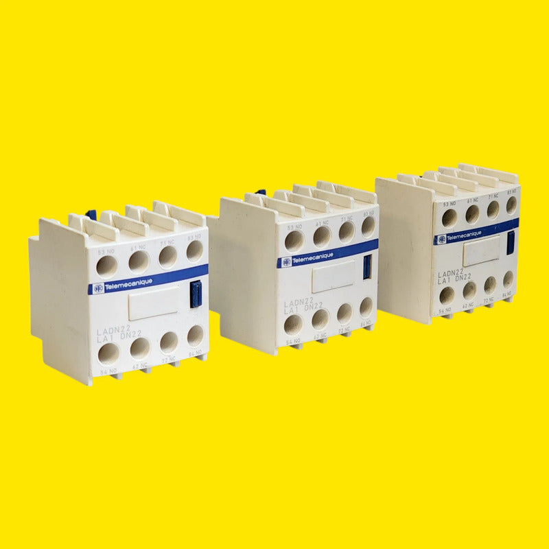 Telemecanique Ladn22 Bloque Contactos Auxiliares 2na 2nc Beige