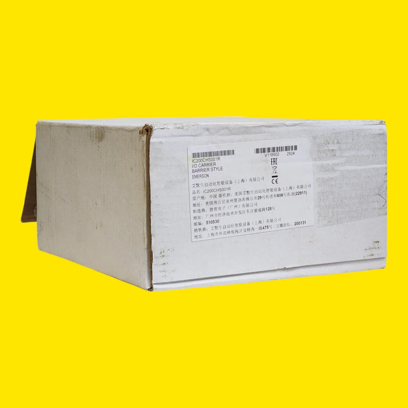 Emerson Ic200chs001r Base Carrier I/o