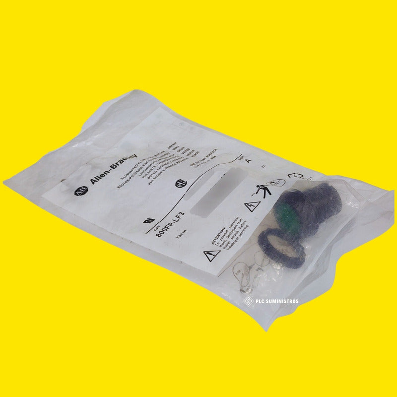 Allen-bradley 800fp-lf3 Pulsador Rasante Verde Verde