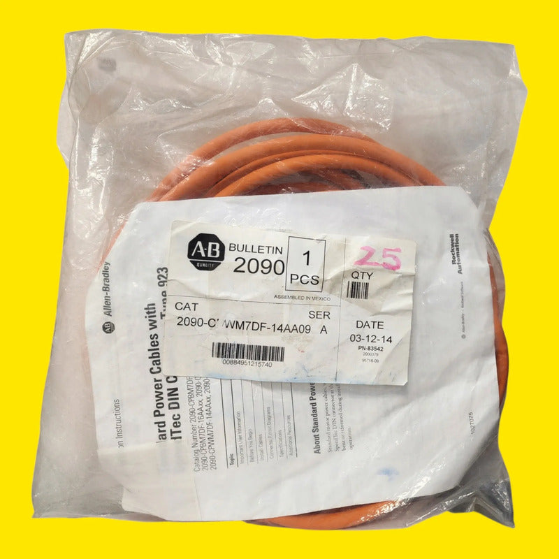 Cable Allen Bradley 2090-cpwm7df-14aa09 Servo 9m