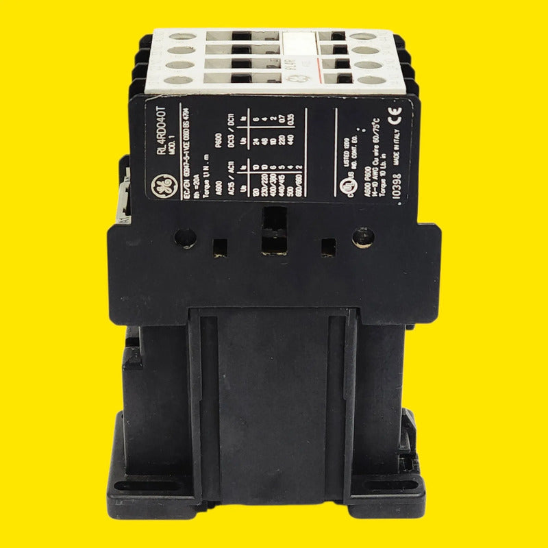 General Electric Rl4rd040t Contactor Trifásico Industrial