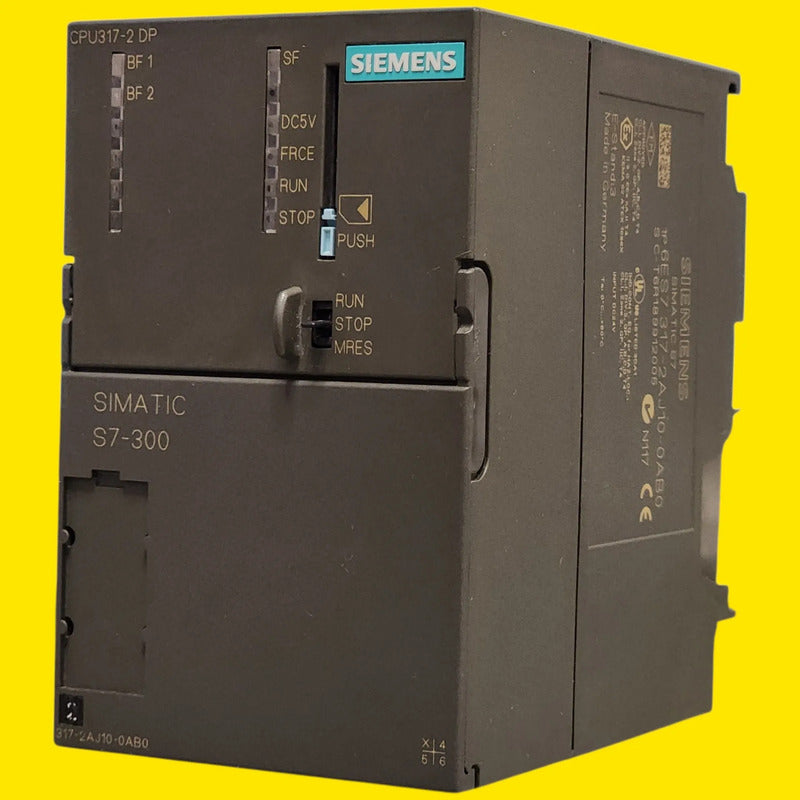 Siemens 6es7 317-2aj10-0ab0 Cpu 317-2 Dp S7-300