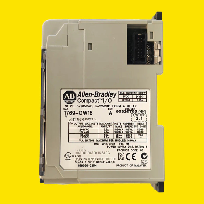 Módulo Allen-bradley 1769-ow16 | Salida  16 Puntos