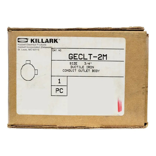 Hubbell Killark Geclt-2m Cuerpo De Salida Tipo L Conduit 3/4