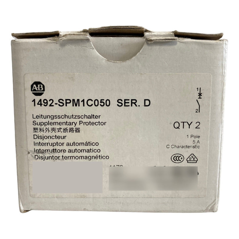 Allen-bradley 1492-spm1c050 Supresor De Picos 120v Ac