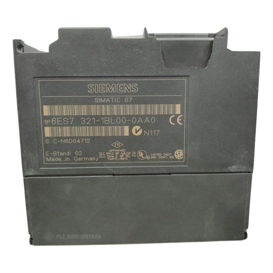 Siemens 6es7321-1bl00-0aa0 Modulo De Entradas