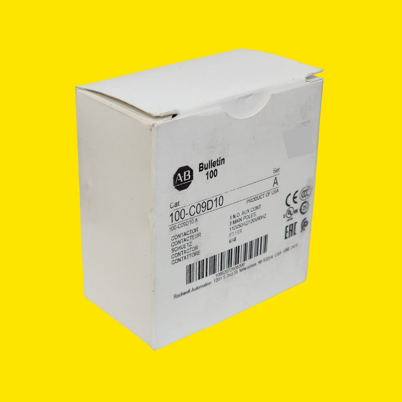 Allen-bradley 100-c09d10 Contactor Bulletin 100