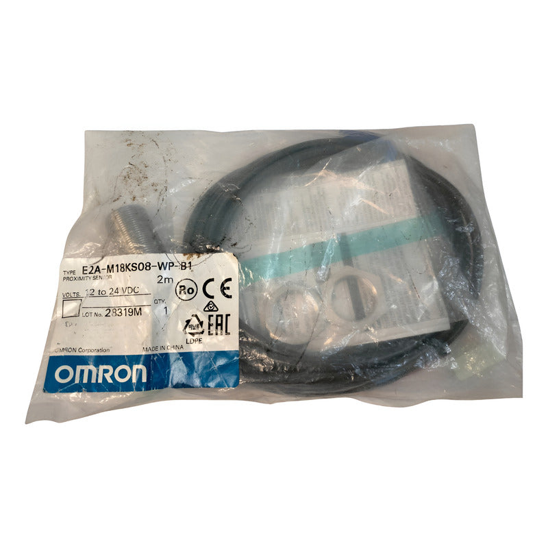 Omron  Interruptor De Proximidad  E2a-m18ks08-wp-b1