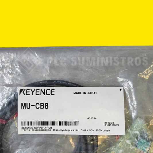 Keyence  Cable De Alimentación Para Mu-n Series Mu-cb8