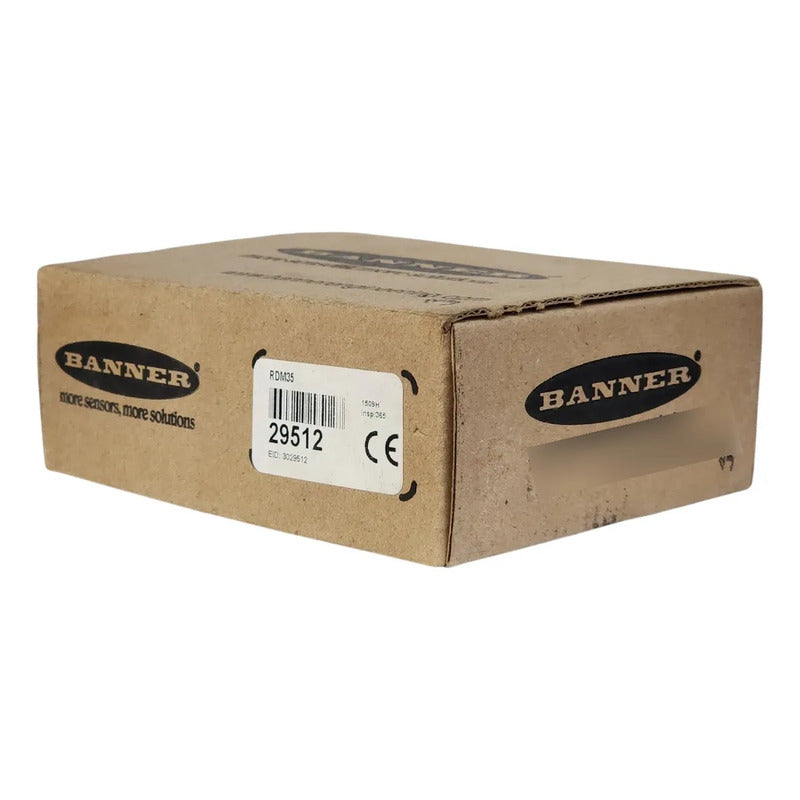 Banner Rdm35 29512 Pantalla Remota Ivu Display 3.5in