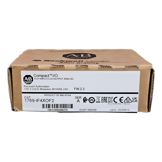 Allen Bradley 1769-if4xof2 Modulo Analogo Plc Compactlogix