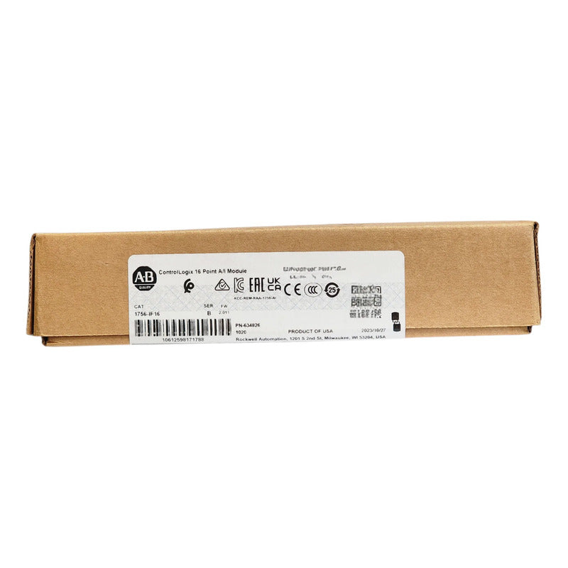 Allen Bradley /a Controllogix Analog Inpu Btt Fav 1756-if16