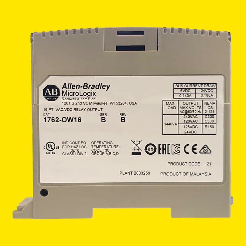 Allen-bradley Módulo 16 Salidas Relevador 1762-ow16