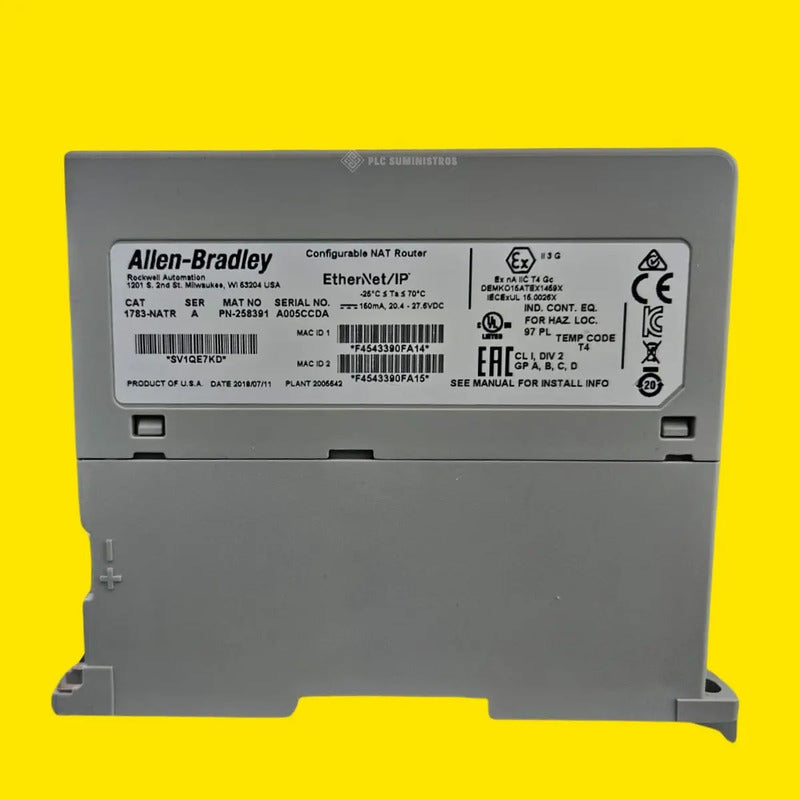 Allen-bradley 1783-natr: Router Nat Industrial Stratix 2500