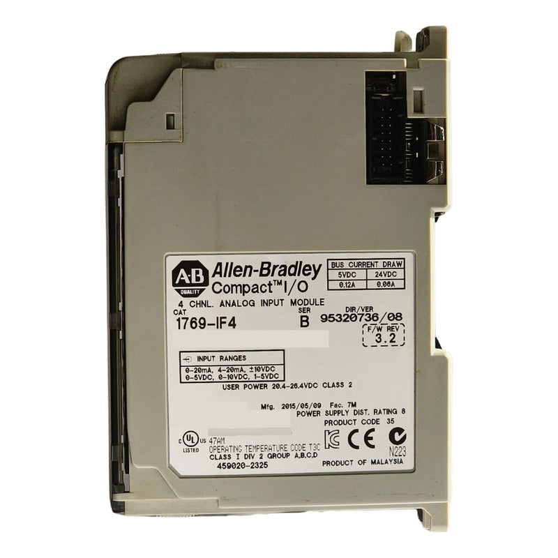 Módulo Allen Bradley 1769-if4 Entradas Analógicas Compactlog