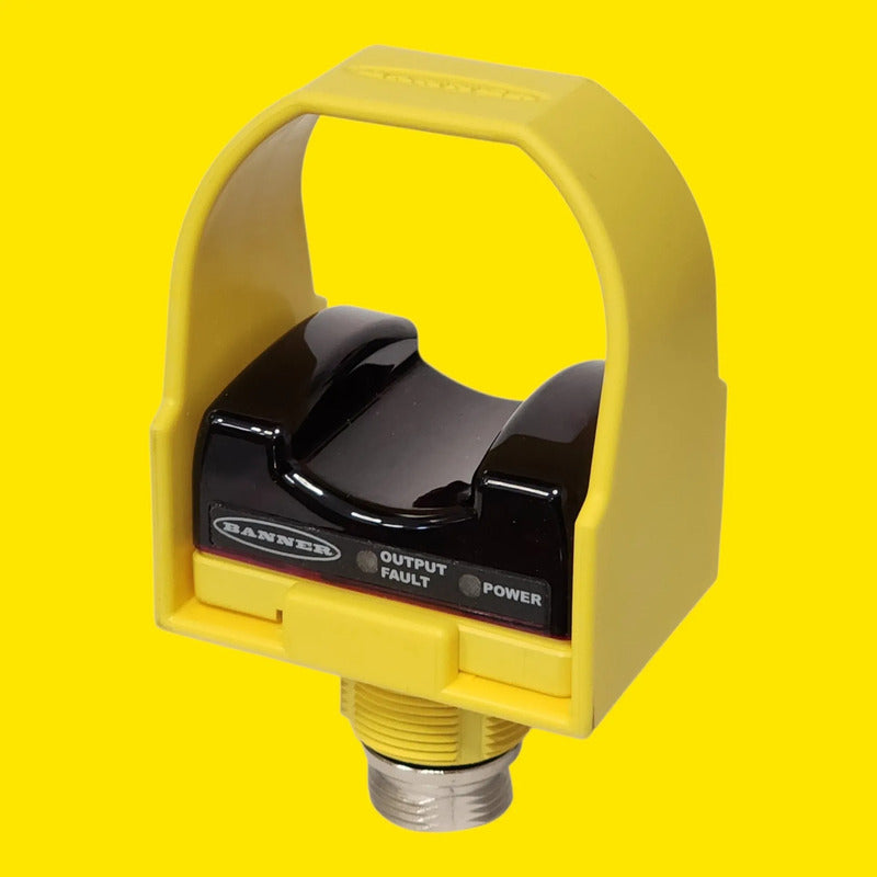 Banner Stbvp6lq 64183 Boton Tactil Optico De Seguridad Amarillo