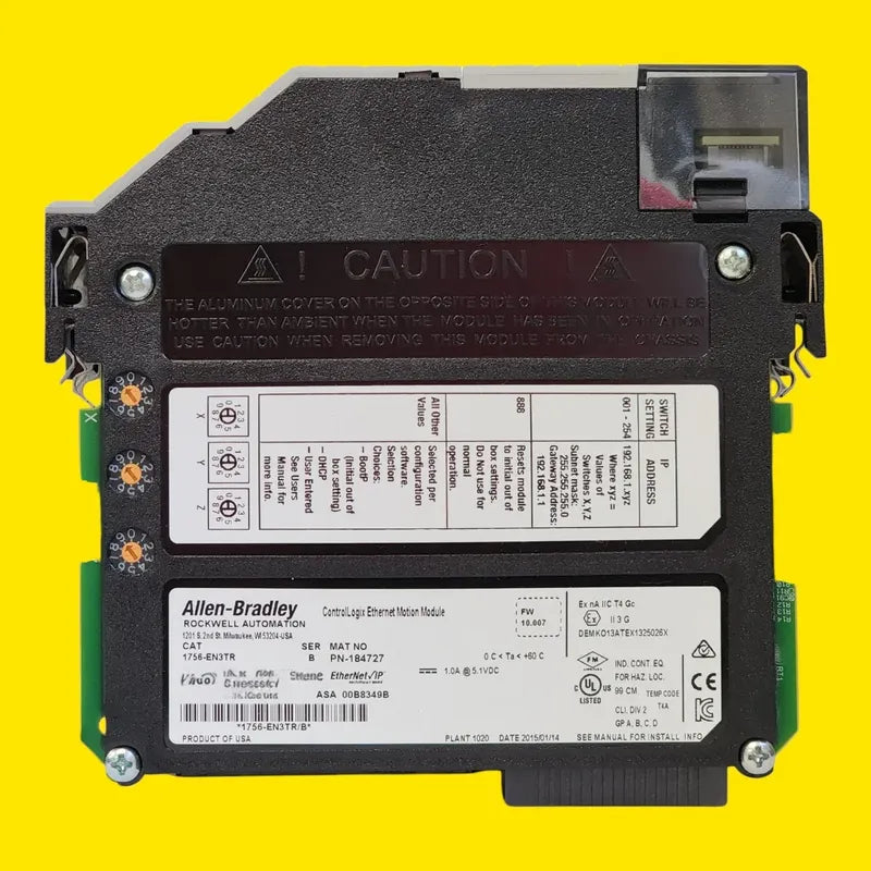 Allen-bradley 1756-en3tr Módulo Comunicación Ethernet/ip