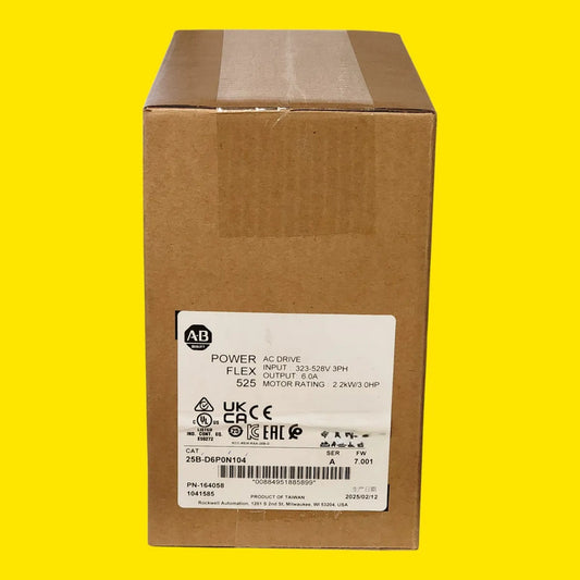 Allen Bradley 25b-d6p0n104 Variador De Frecuencia 3 Hp 440v