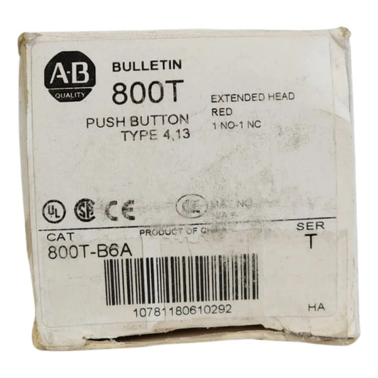 Allen Bradley  - Allen-bradley Push Button Type Bulletin