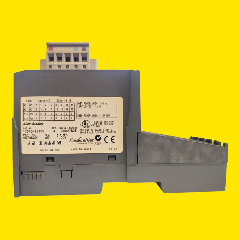 Allen-bradley 1734d-ib16s: Bloque Devicenet 16 Entradas