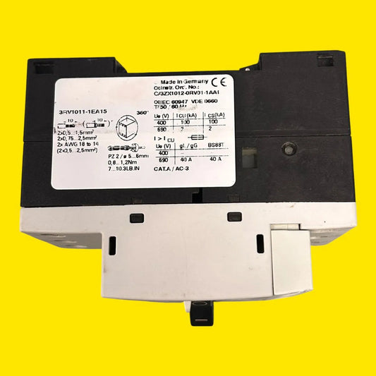 Siemens 3rv1011-1ea15 Guardamotor Sirius 50-60hz
