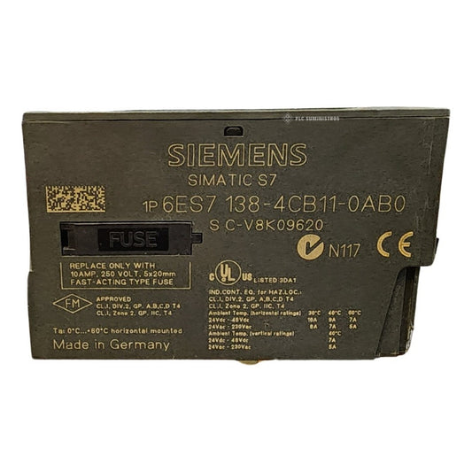 Modulo Siemens 6es7138-4cb11-0ab0