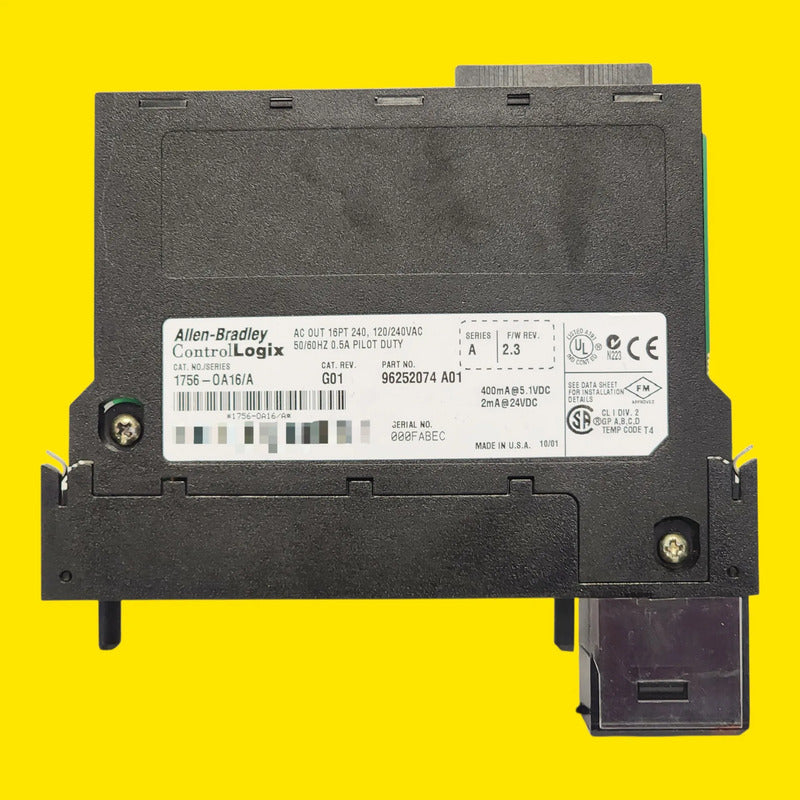Allen Bradley 1756-oa16 Módulo Salidas Ac 16pts Controllogix