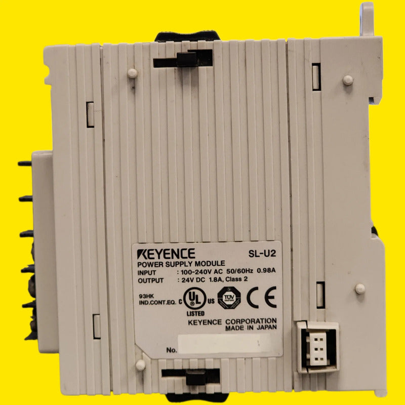 Keyence Sl-u2 Unidad De Control De Seguridad Beige