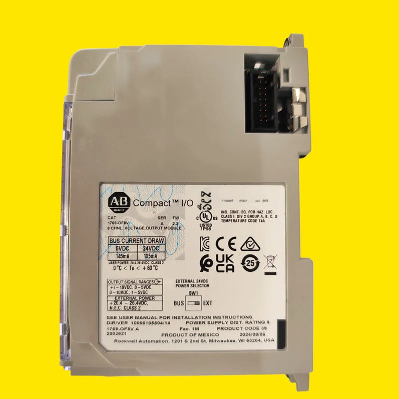 1769-of8v Compactlogix Módulo Analógico 8 Salidas 0-10v
