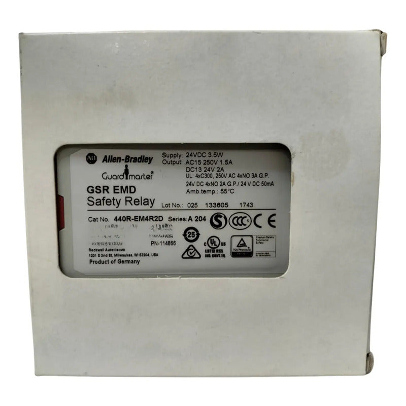 Allen-bradley 440r-em4r2d Módulo De Expansión*