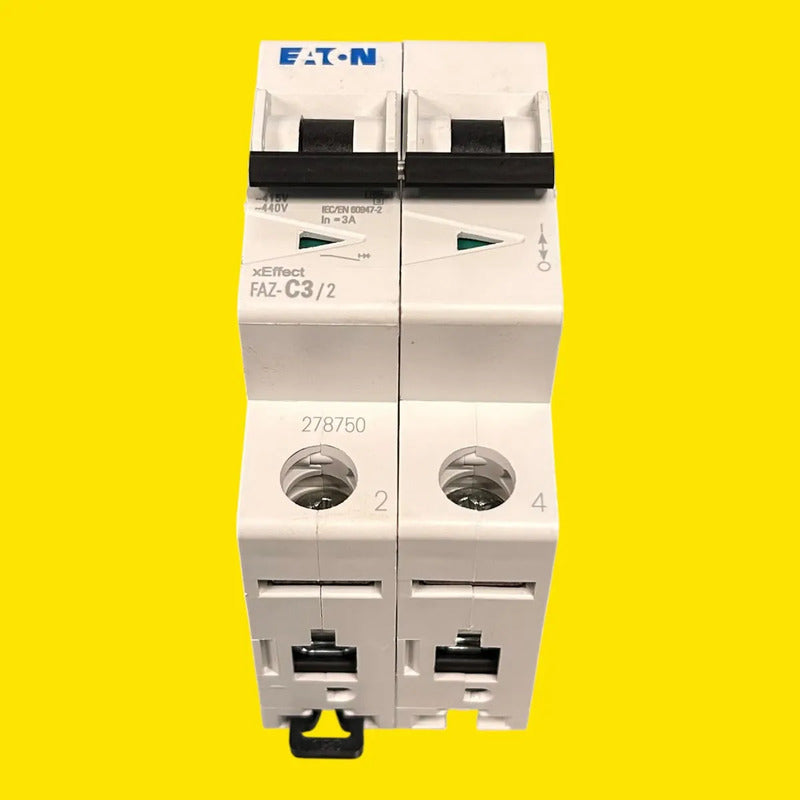 Eaton Faz-c3/2 Interruptor Termomagnético Bipolar 3a