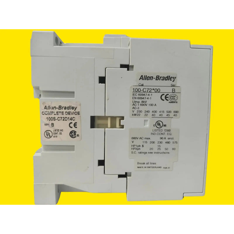 Contactor De Seguridad Allen-bradley 100s-c72d14c