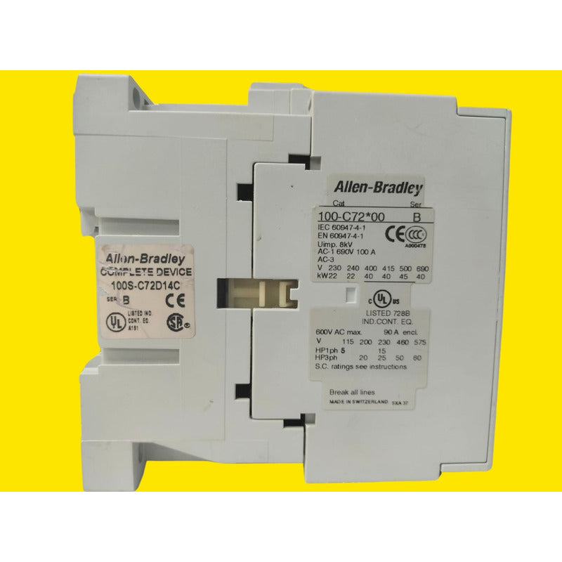Contactor De Seguridad Allen-bradley 100s-c72d14c