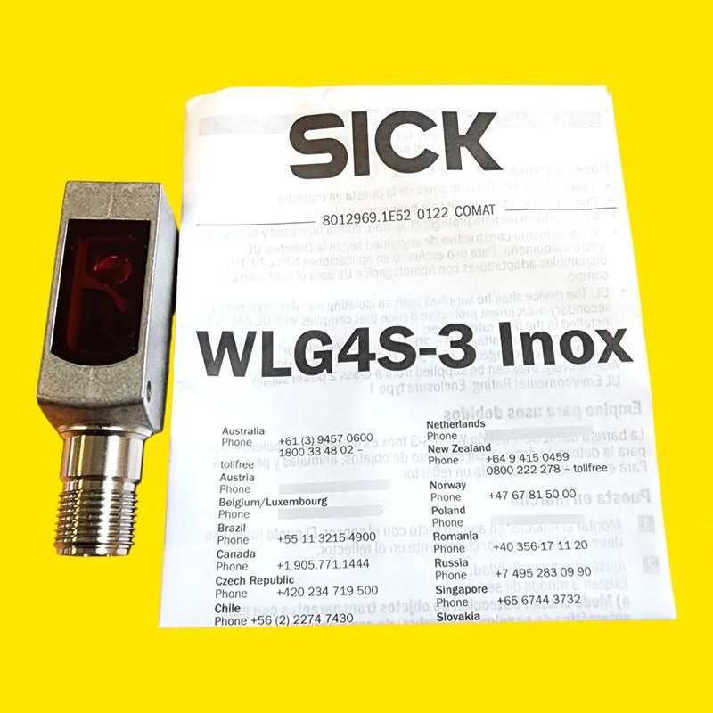 Sick Wlg4s-3n2432v  Sensor Fotoeléctrico