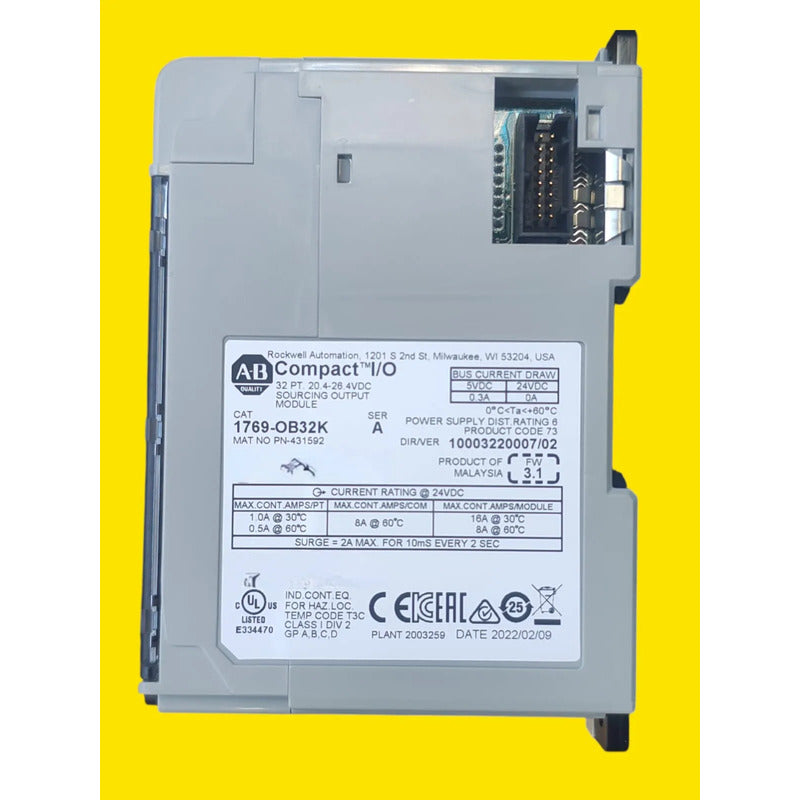 Allen Bradley 1769-ob32k Módulo 32 Salidas Digitales