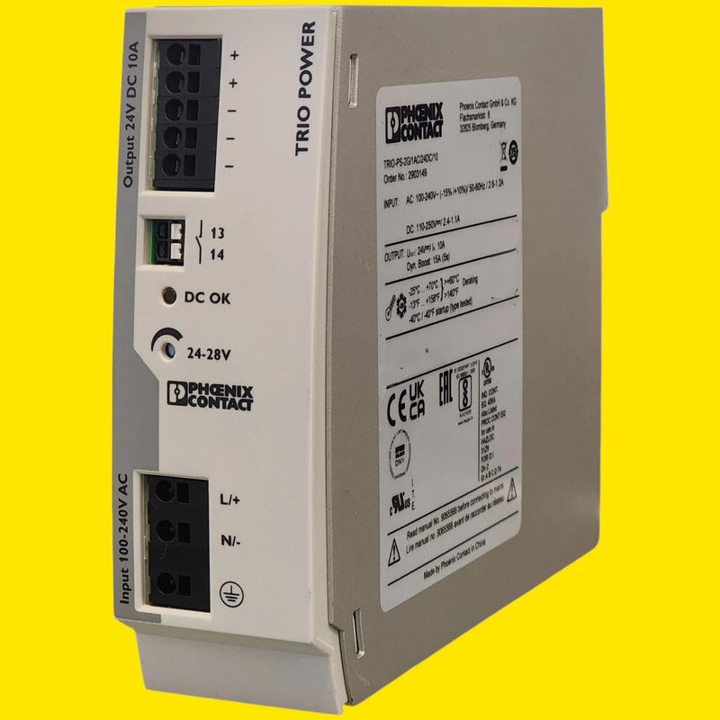 Phoenix Contact Trio-ps-2g/1ac/24dc/10 Fuente 2903149