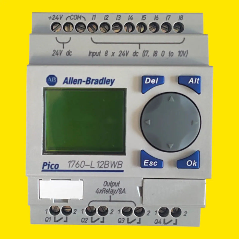1760-l12bwb Allen-bradley Pico Controller 8 Dig / 4 Out 24v