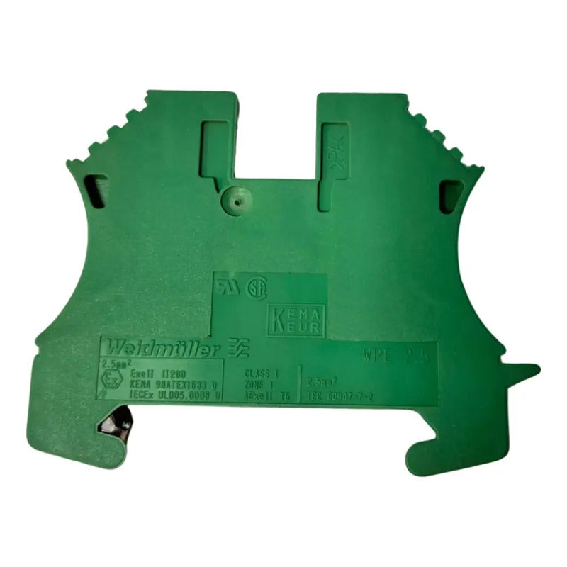 Weidmuller Wpe 2.5 Bloque De Terminales 10 Pzs