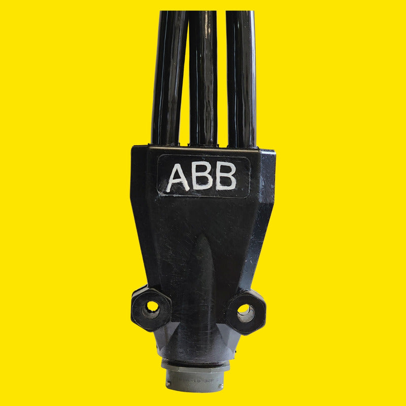 Cable Abb 2rga029783 Tipo Y M12 3 Conectores  Industrial Negro