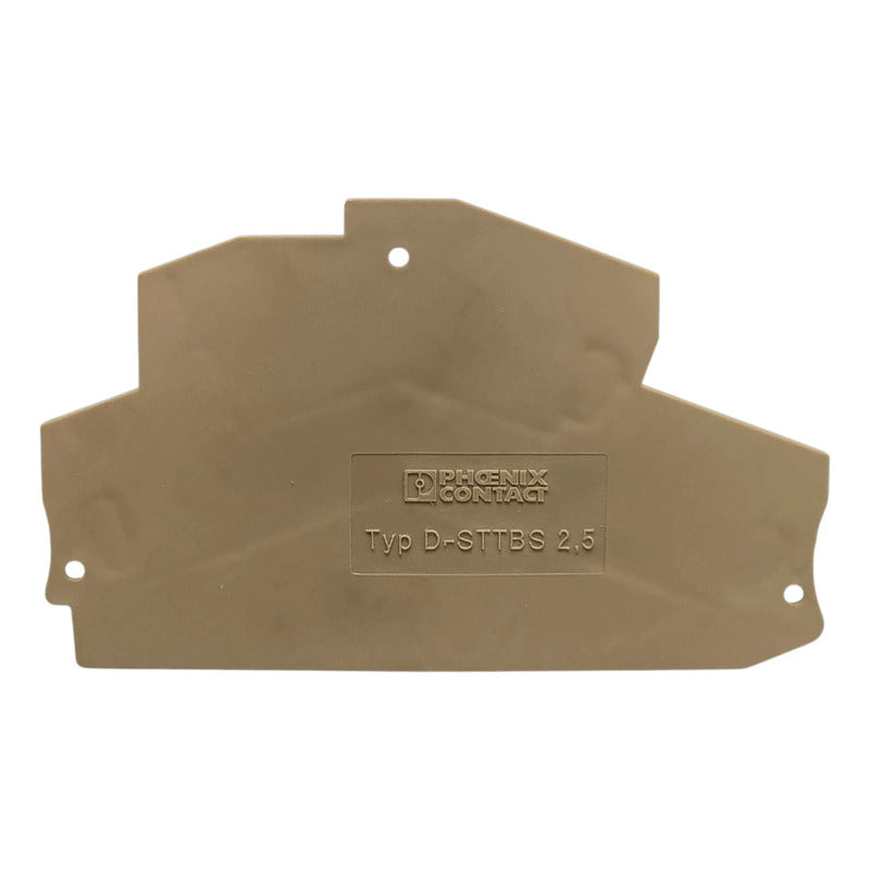 Phoenix Contact D-sttb 2,5 Tapa Final Para Clema 3038503