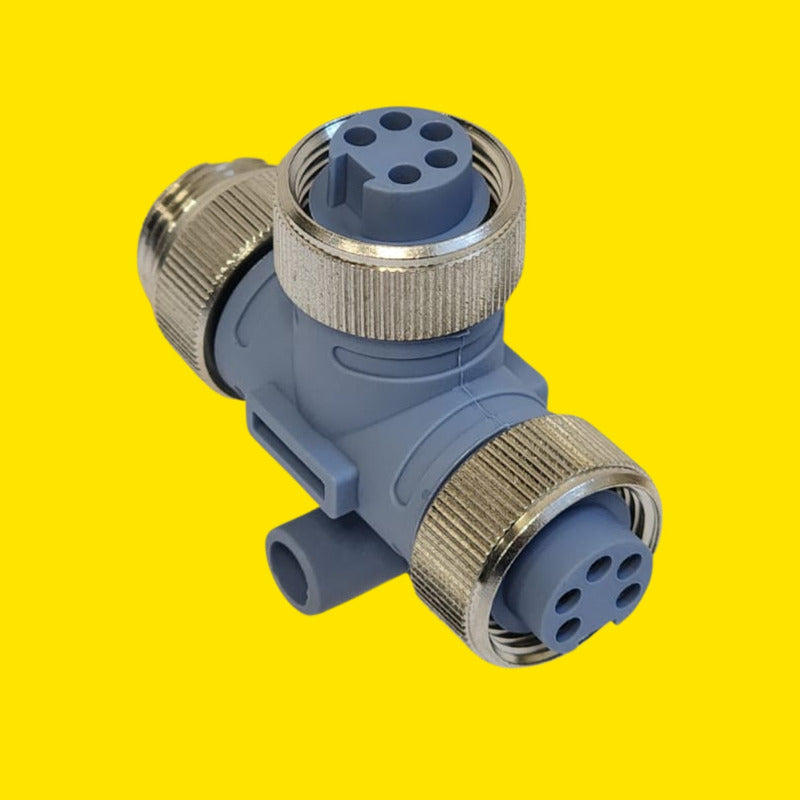 Turck Rsm-2rkm57 Cable Conector M12 Macho Hembra U0141