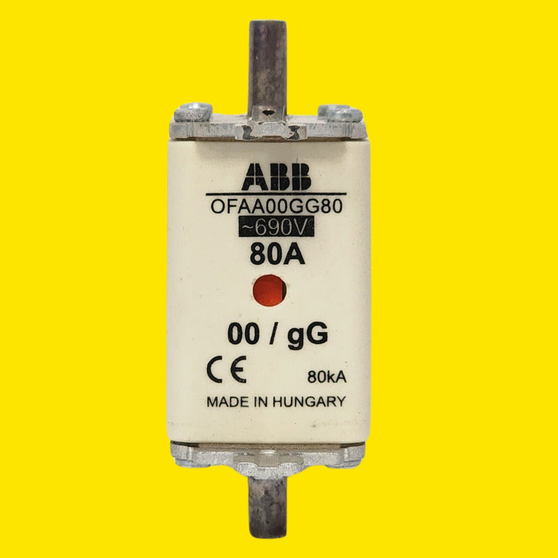 Abb Ofaa00gg80 Fusible Nh00 80a 690v Gg 80ka