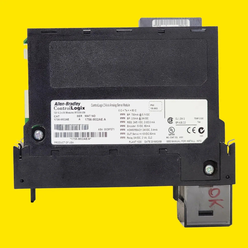Allen-bradley 1756-m02ae Módulo De Memoria
