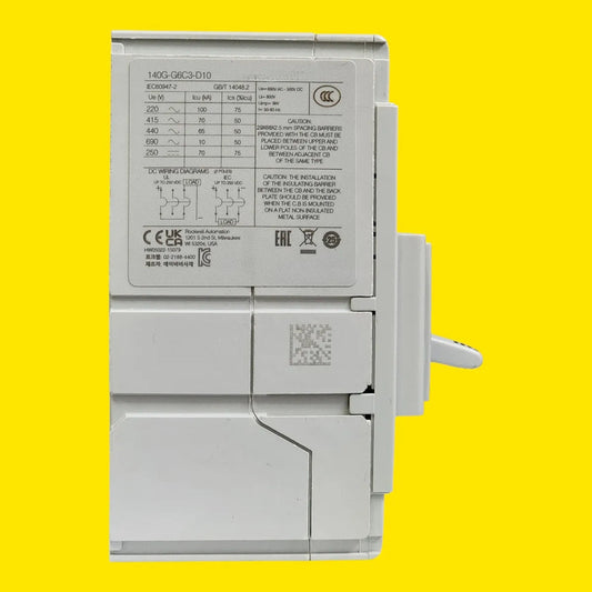 Allen-bradley 140g-g6c3-d10 Guardamotor 100a 690v